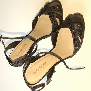 Le Chateau high heel Sandals Size 10